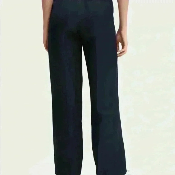 Scotch & Soda Edie Tailored Wide-Leg Linen-Blend Trousers - Picture 3 of 10